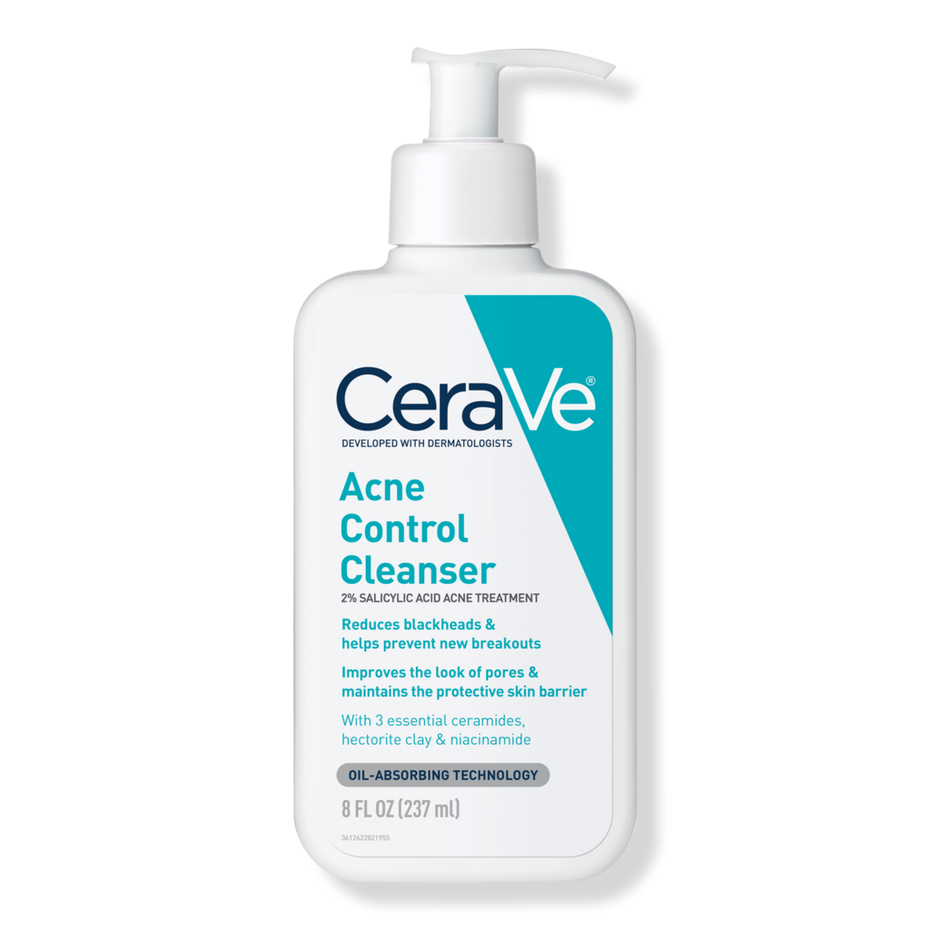 Cerave  Acne Control Face Cleanser 8oz (240ml) – Be Your Skin Costa Rica